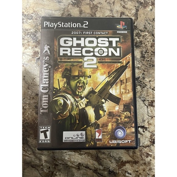 Tom Clancy's Ghost Recon 2 (Sony PlayStation‎ 2, 2004) - Picture 1 of 3